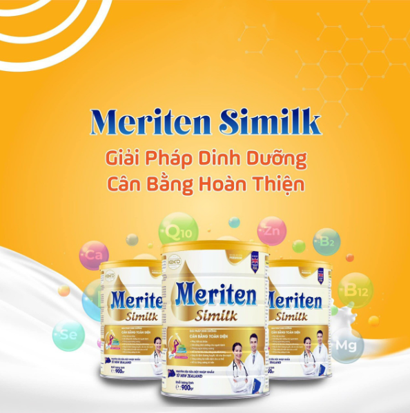 Hỗ Trợ Tăng Cường Trí Não Cho Trẻ Từ 3 tuổi Với Sữa Meriten Similk